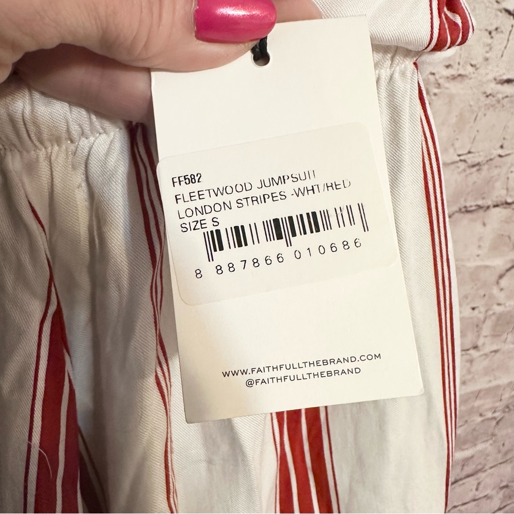 Faithfull the Brand Fleetwood jumpsuit “London Stripes” - Picture 3 of 7